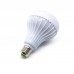 LED RGB Color Bulb Light E27 Bluetooth Control Smart Music Audio Speaker Lamps