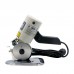 Electric Cloth Cutter 3.5" Fabric Leather Cutting Machine Round Scissors + Blade