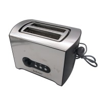 Automatic 2 Slice Toaster Bread Maker Sandwich Grill Nonstick Breakfast KT-308