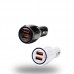 Dual USB QC3.0 Fast Car Charger Quick Charge 3.0 for iphone Samsung HTC 没有库存，下架