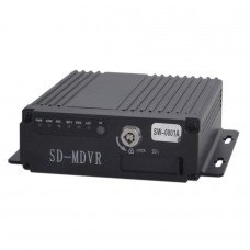 Car Vehicle Bus RV Mobile AHD 4CH DVR Realtime Video Audio Recorder with Remote 12V