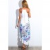 Sexy Printed Summer Boho Long Dress Gown Beach Evening Party Maxi Skirt for Women