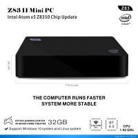 Z83II Mini PC TV Box 2G/32G Windows 10 64bit Intel Atom X5-Z8350 4K Mini PC XBMC 2.4G 5.8G Wifi Miracast Set Top Box