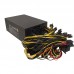 2000W PSU ATX Power Supply for Mining Machine Support 16 Pieces 6+2PIN Graphics Card 