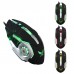 X500 USB Wired Gaming Mouse 3200DPI 6 Buttons  Mechanical Macros Game Mice 