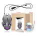 ZERODATE X300GY 4000DPI LED Optical USB Wired Gaming Mouse 7 Buttons for Gamer