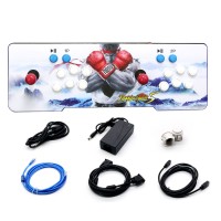 1314 In1 Pandora Box Double Stick Arcade Console Joystick Video Game HDMI Black & Red