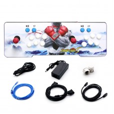 1314 In1 Pandora Box Double Stick Arcade Console Joystick Video Game HDMI Black & Red