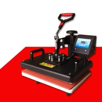 Heat Press Machine Transfer for T-Shirts 30x38 Combo Kit Sublimation Swing Away