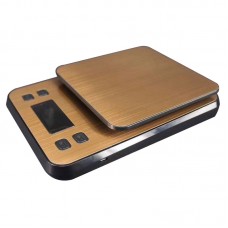 3kg/0.1g Digital Electronic Scale Kitchen Scale Stainless Steel Timing and Lock Function