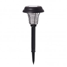 Solar Powered LED Light Pest Bug Zapper Insect Mosquito Killer Lamp Garden Lawn