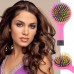 High Quality 1pc Rainbow Volume Anti-static Magic Detangler Hair Curl Straight Massage Comb Brush Styling Tools With Mirror