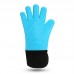 BBQ Grilling Gloves Heat Resistant Kitchen Silicone Oven Mitts Extra Long 