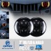 7 Inch 80W Round LED Headlight  Halo Angle Eye For Jeep Wrangler