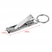 Stainless Steel Ultra-thin Foldable Hand Toe Nail Clippers Cutter Trimmer Keychain Quality High Quality