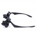 10X 15X 20X 25X Magnifier Magnifying Eye Glass Loupe Jeweler Watch Repair 2 LED