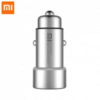 Original Xiaomi Fast Charging Car Charger with Dual USB Ports 12-24V Input