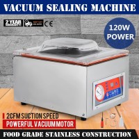 110V/220V Automatic Vacuum Sealer Food Vacuum Sealing Food Pack Machine DZ-260C