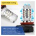 H11/H8/9005/9006/3030 6000K LED Fog Tail Driving Car Head Light Lamp Bulb Super White 