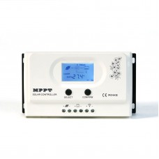 Wiser3 Series MPPT Solar Charge Controller DC12V/24V 30A with LCD
