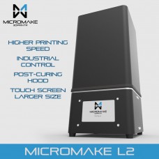 Micromake L2 UV Resin 3D Printer SLA/DLP 3D Printer with Touch Screen LCD Light Curing High Accuracy 