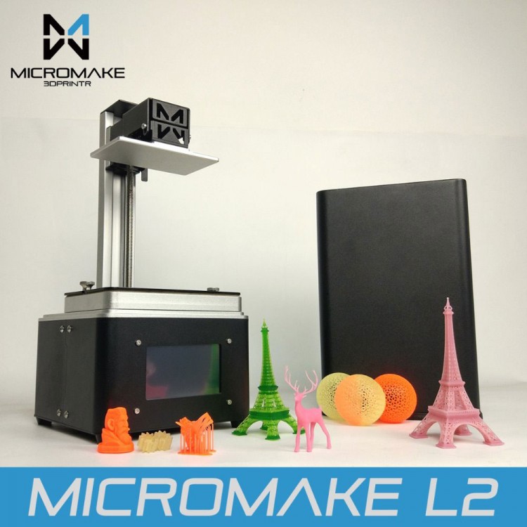Micromake L2 UV Resin 3D Printer SLA/DLP 3D Printer with Touch Screen ... - 1523936768 8 750x750