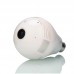 360 Degree 960P HD WIFI Panoramic View Smart Light Bulb 1.3MP Camera Monitoring Fish Eye 2.4G Wireless Remote Control