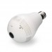 360 Degree 960P HD WIFI Panoramic View Smart Light Bulb 1.3MP Camera Monitoring Fish Eye 2.4G Wireless Remote Control