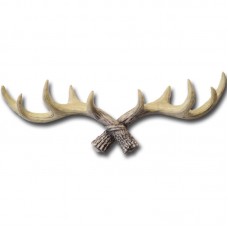 Retro Animal Deer Antlers Decorative Wall Hook Coat Hat Key Hanging Rack