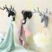 Deer Head Key Hanger Holder Storage Wall Hook Rack Organizer Mount Home Decor