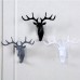 Deer Head Key Hanger Holder Storage Wall Hook Rack Organizer Mount Home Decor