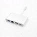 USB 3.1 Type C Hub to HDMI 4K/ RJ45 Gigabit Ethernet/ USB 3.0 HDMI USB C Adapter