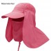 Anti-UV Sun Hat Outdoor Sunscreen Visor Fishing Hat Men Women Summer Protection Face Neck Cover Sport Hiking Caps