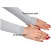 UV Sunscreen Half Finger Cuff Sunscreen Arm Sleeves Hand Protection Women/Men Fingerless Long Gloves