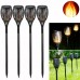 96 LED Solar Power Path Torch Light Dancing Flame Lighting Flickering Lamp Garden Outdoor