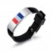 Fans Articles Country Flag Unisex Silicone Bracelet Rubber Wristband for 2018 Russian Word Cup