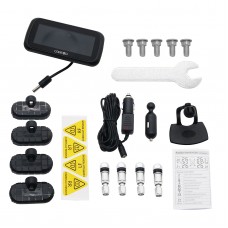 CAREUD U903 Tire Pressure Monitor System Vehicle Battery Power Monitoring Inner Sensors