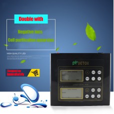 Dual Ionic Detox Foot Bath Machine LCD & Fir Belt 5 Modes Ion Cleanse