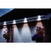 Solar New Power Powered Outdoor Garden Light Gutter Fence 3 LED Wall Bulb Lamp 