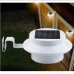 Solar New Power Powered Outdoor Garden Light Gutter Fence 3 LED Wall Bulb Lamp 