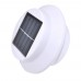 3pcs Solar Powered Light 3LED Gutter Light Outdoor/Garden/Yard/Wall/Fence/Pathway Lamp