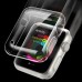 For Apple Watch Silicone TPU Case 360 Degree Clear Skin Cover for iWatch 38/42mm