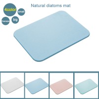 Bath Mat Diatom Mat/Pad Easy Absorbent Fast Drying Non-Slip for Bathroom L 35x45cm