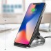 Fast QI Wireless Charger Pad Quick Charging Dock Stand For Apple iPhone X 8 Plus Samsung