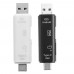 3 in 1 USB 3.0 Type C / USB / Micro USB SD TF Memory Card Reader OTG Adapter