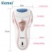 Kemei KM-3010 Women Rechargeable Electric Shave lady's Epilator Grinding Feet Device Bikini Trimmer Professional Female Care