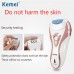 Kemei KM-3010 Women Rechargeable Electric Shave lady's Epilator Grinding Feet Device Bikini Trimmer Professional Female Care