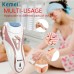 Kemei KM-3010 Women Rechargeable Electric Shave lady's Epilator Grinding Feet Device Bikini Trimmer Professional Female Care