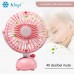 360Deg Fun Adjustable Portable USB Rechargeable Battery Mini Fan Oscillating Clip On Desk for Baby Stroller