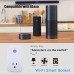 WiFi Smart Socket Switch UK US EU FRA AU Plug for iPhone Android Amazon Alexa Google Home 